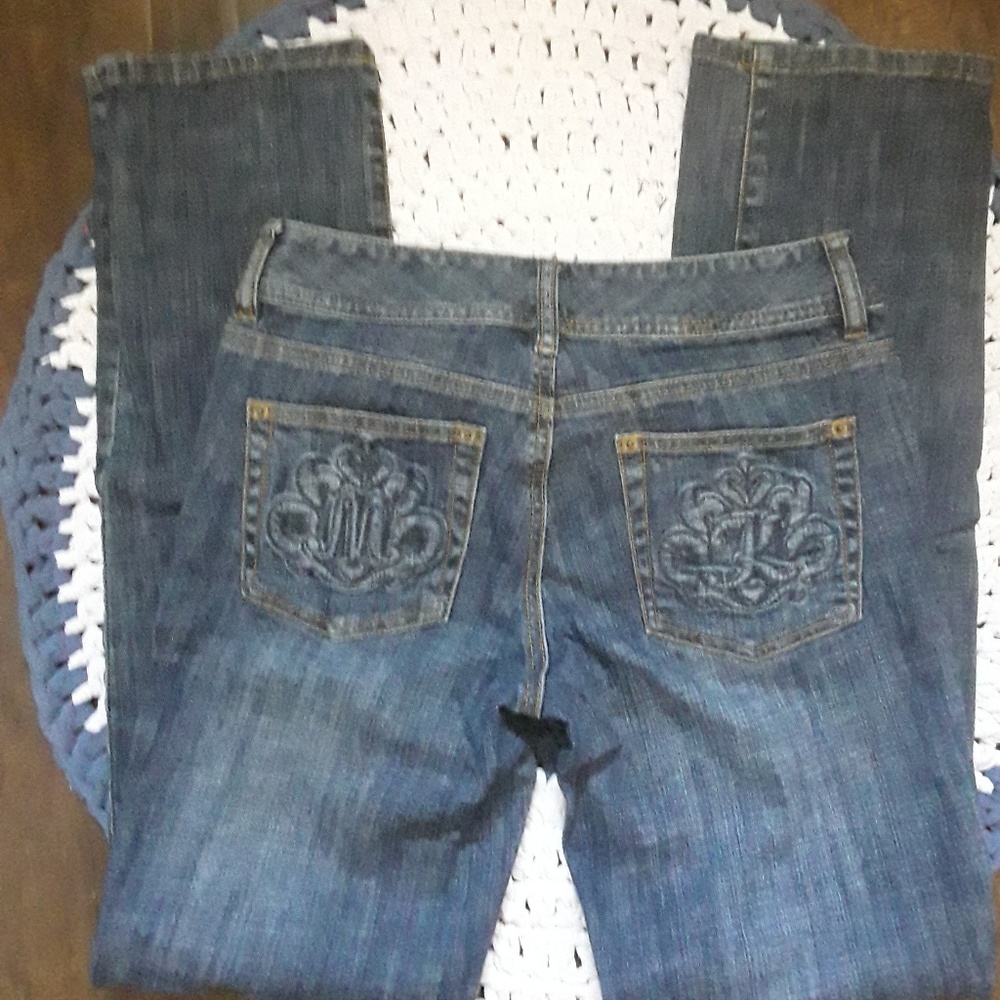 Michael Kors straight cut dark blue Jean 4